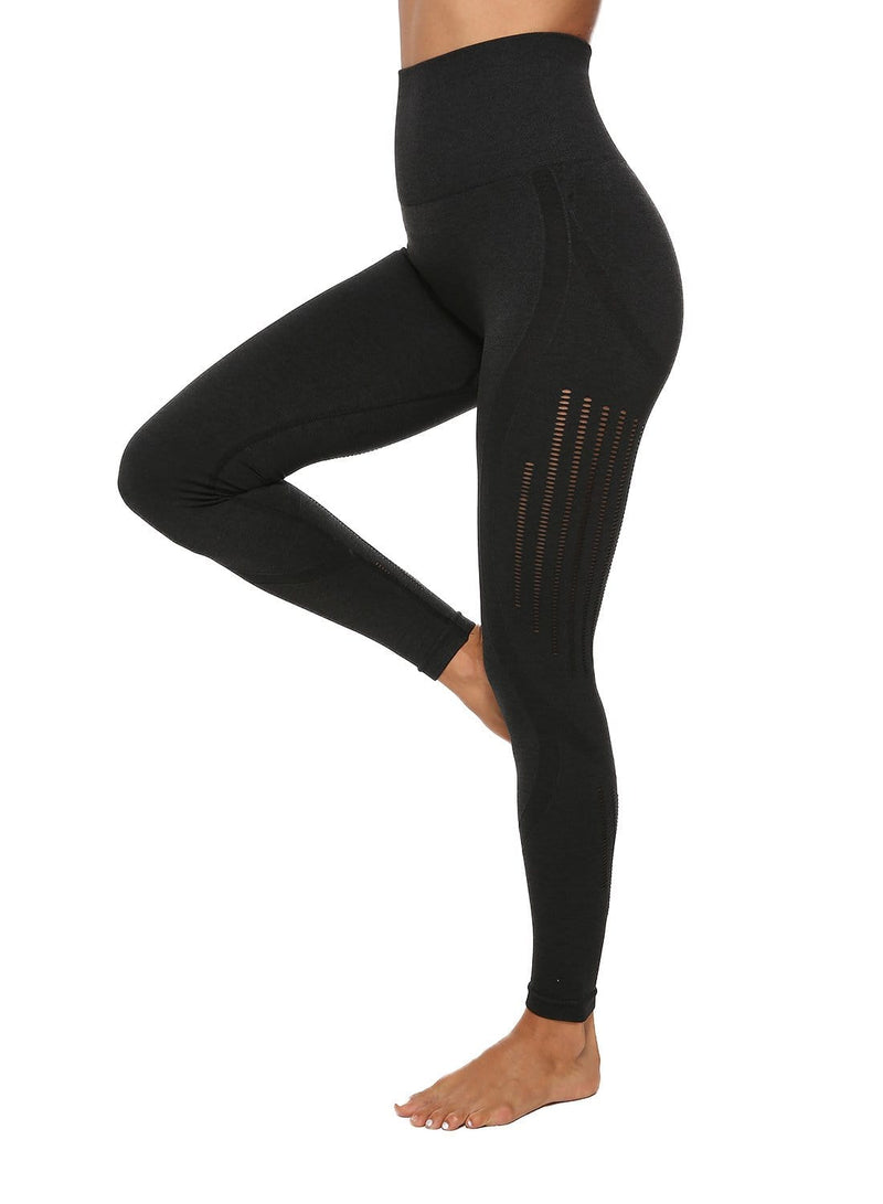 Soft Seamless Elastic Hollow Women Yoga Pants