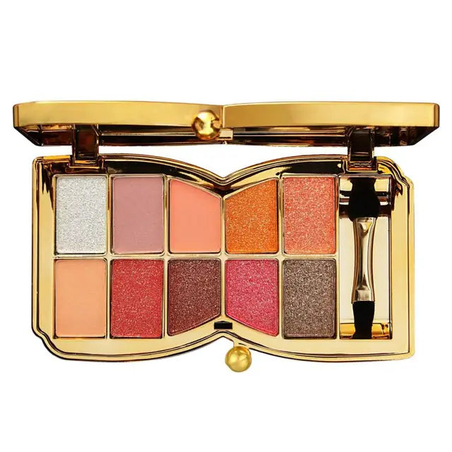 10 Colors Sparkle Shimmer Eyeshadow Palette - BUY 2 GET FREE SHIPPING