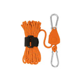 Portable Adjustable Fix Tent High Strength Fast Release Pulley Camping Rope(4 Pcs/Set)