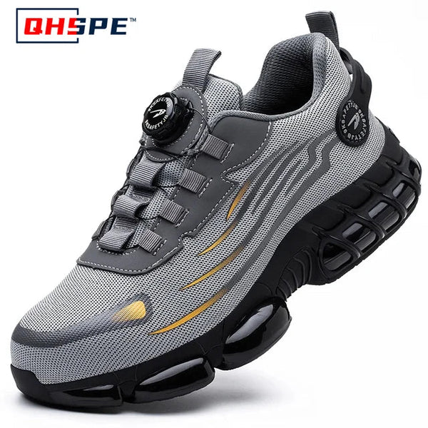 Men's Smash and Stab Resistant Work Safety Shoes - Buy 2 Free Shipping