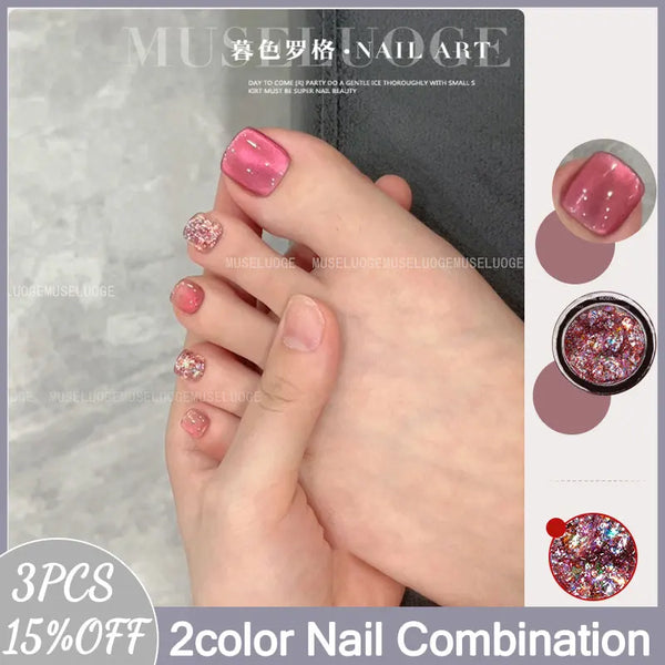 🔥Hot Sale Best Gift 🔥14 Sheets of Square Press on Toenails