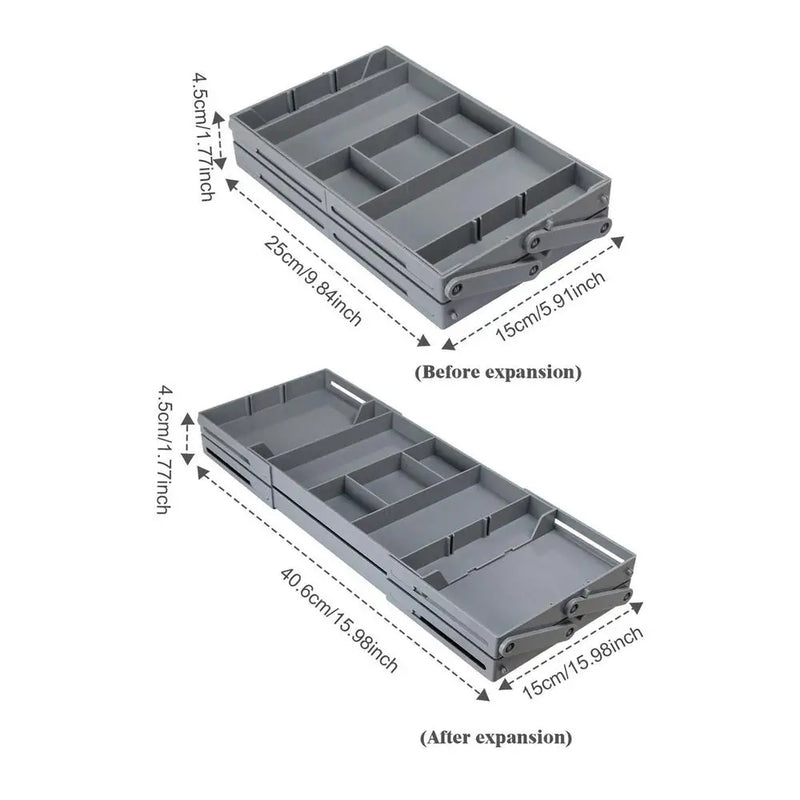 Multi-Level Smart Drawer Organizer