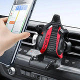 Carbon Fiber Sports Car Seat Phone Holder