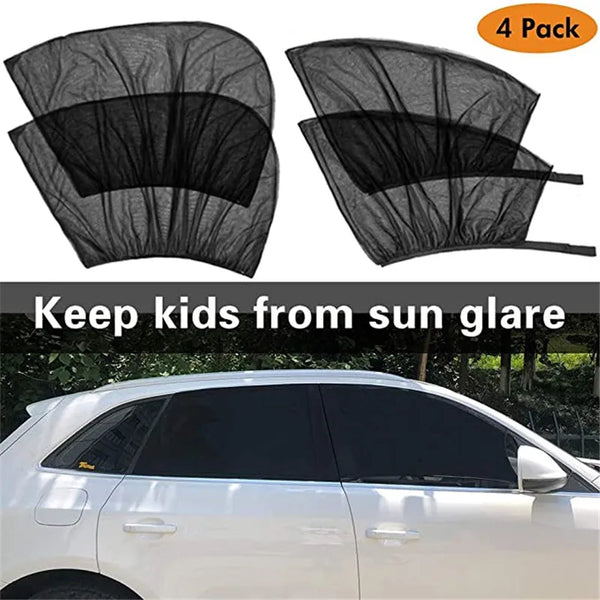 Low Cost 🤑 Car Sun & Mosquito Net Window Screen（Universal Fit for Most Car Models/SUV）