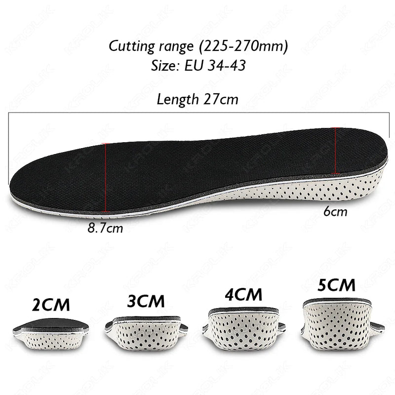 Height-Lifting Insoles