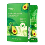 Deep Cleansing Avocado Foam Facial Mask (Box of 24 Masks)