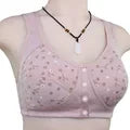 🌷New Design for Senior Front Closure Cotton Bra