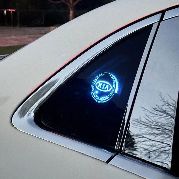 🚗Car triangle window atmosphere light