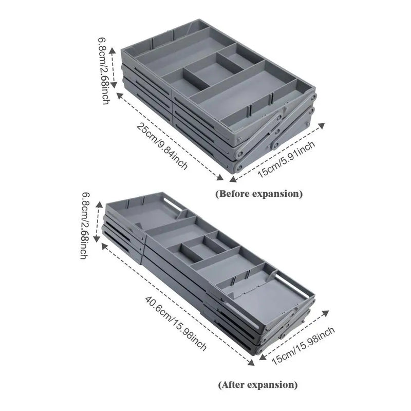 Multi-Level Smart Drawer Organizer