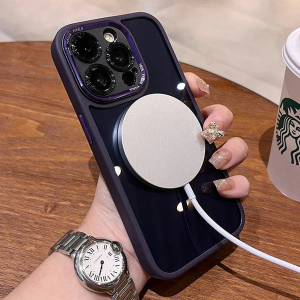 ✨LAST DAY ONLY 49% OFF🔥Luxury Shockproof Metal Lens Magnetic iPhone Case