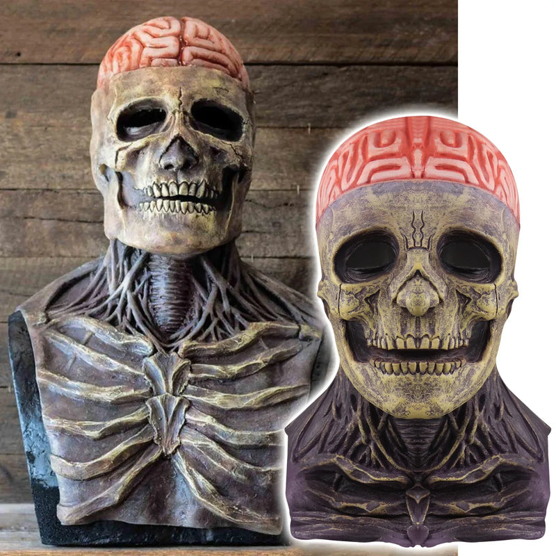 ☠️Full Head Skeleton Halloween Mask ☠️(Buy 2 Free Shipping