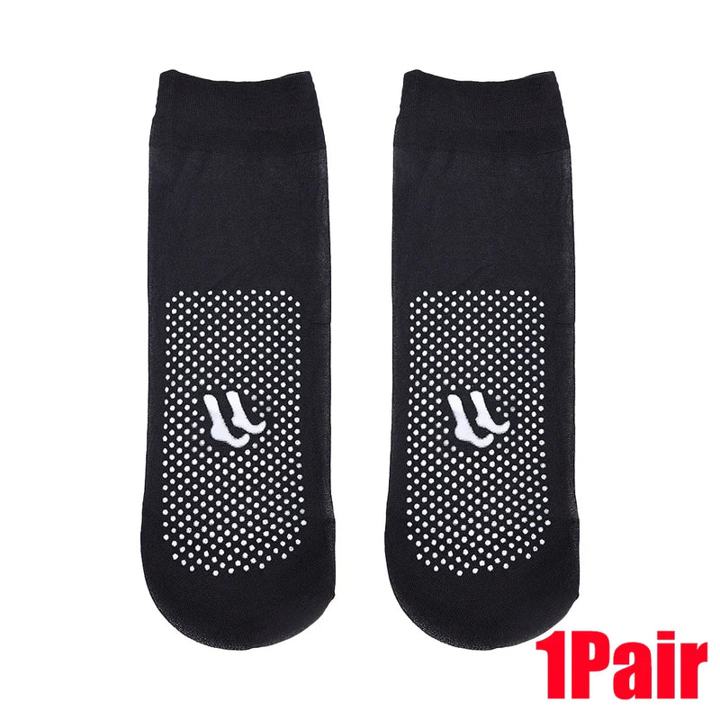 Invisible, Slip-resistant Crystal Silk Socks