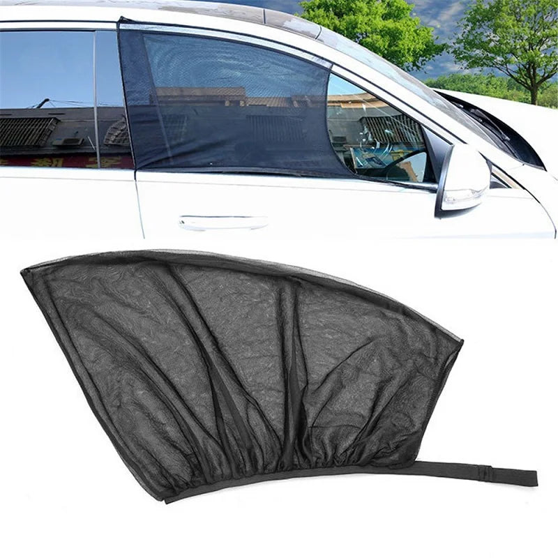 Low Cost 🤑 Car Sun & Mosquito Net Window Screen（Universal Fit for Most Car Models/SUV）