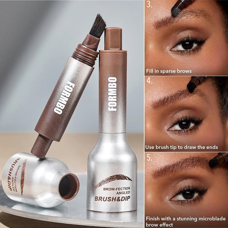 🔥HOT SALE 49% OFF 💕- Angled Brush & Dip Liquid Eyebrow Gel