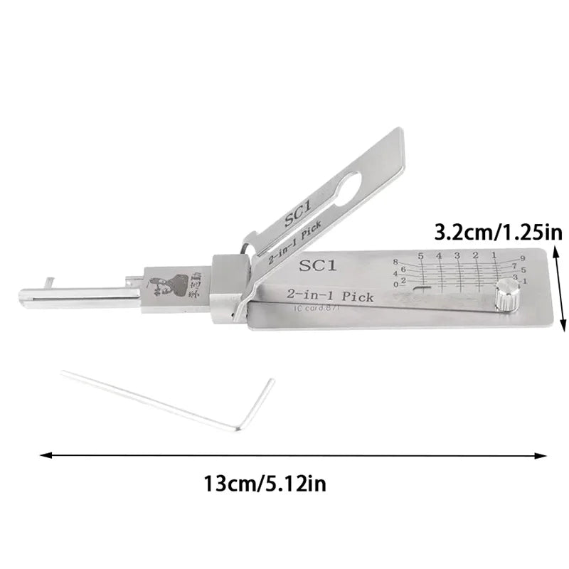 Stainless Steel Key Decoder