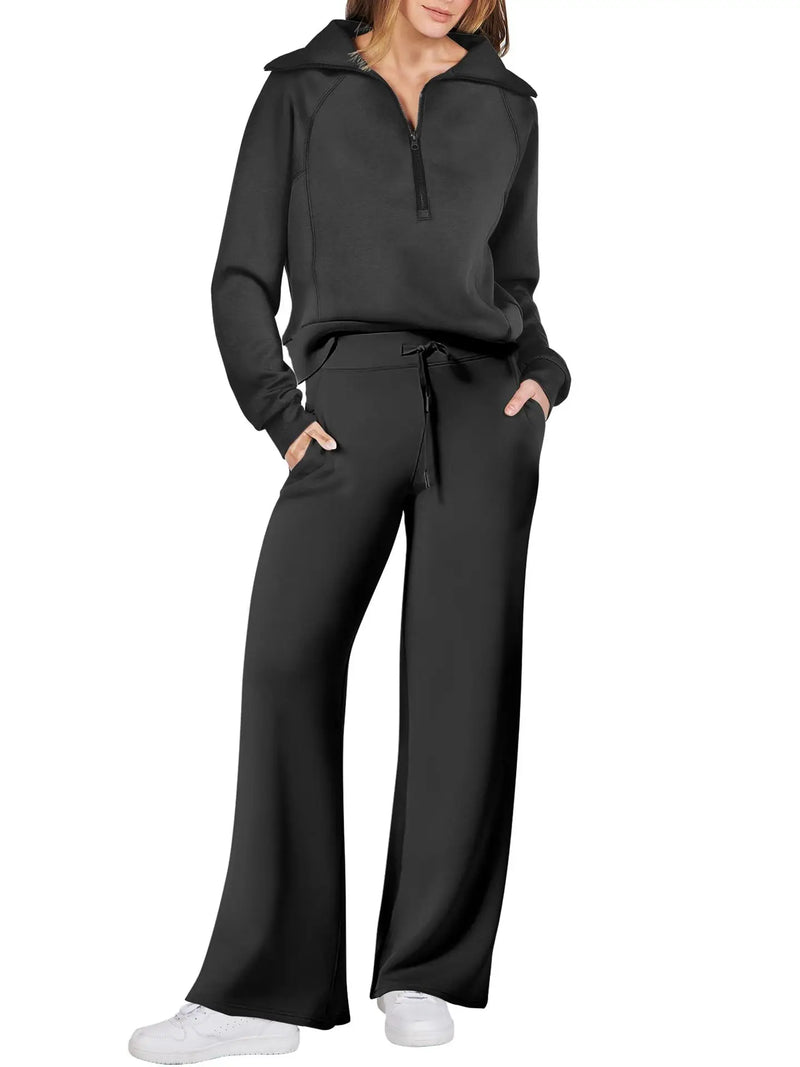 Women's 2 Piece Sets Outfits Casual Long Sleeve Sweatsuits Sets