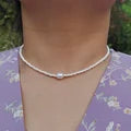 Freshwater Pearl Necklace (4 Color Options)