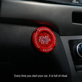 car engine start stop button cover