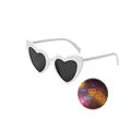 Heart Sunglasses Heart Effect Diffraction Glasses Festival Accessories Party Rave Lights Glasses Love Gift