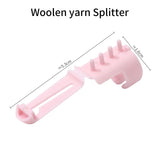 Woolen yarn splitter