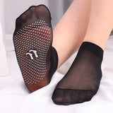 Invisible, Slip-resistant Crystal Silk Socks