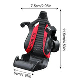 Carbon Fiber Sports Car Seat Phone Holder