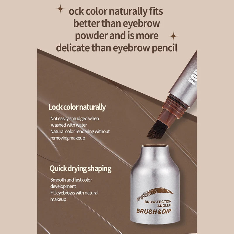 🔥HOT SALE 49% OFF 💕- Angled Brush & Dip Liquid Eyebrow Gel