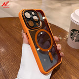 ✨LAST DAY ONLY 49% OFF🔥Luxury Shockproof Metal Lens Magnetic iPhone Case