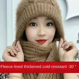 Integrated Ear Protection Windproof Cap Scarf