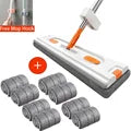 🔥Hot Sale 🔥 New Flat Mop with Drainage Scraping Mop 🧹