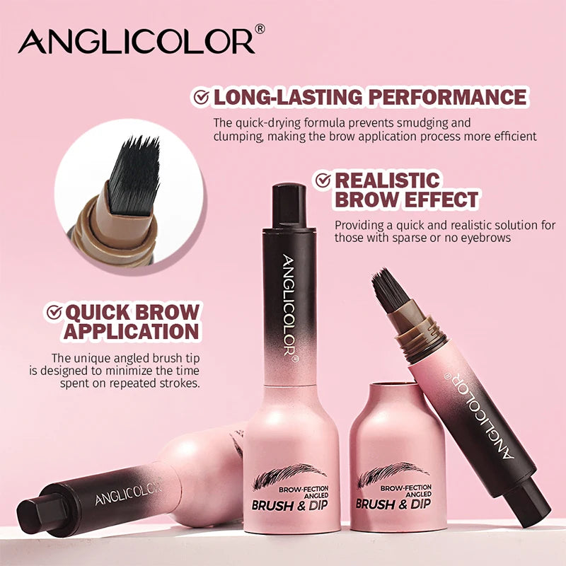 🔥HOT SALE 49% OFF 💕- Angled Brush & Dip Liquid Eyebrow Gel