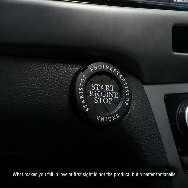 car engine start stop button cover