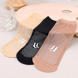 Invisible, Slip-resistant Crystal Silk Socks