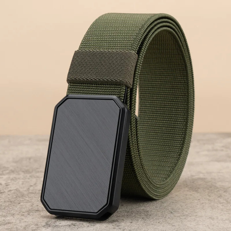 Military Fan Outdoor Tactical Magnetic Buckle Belt