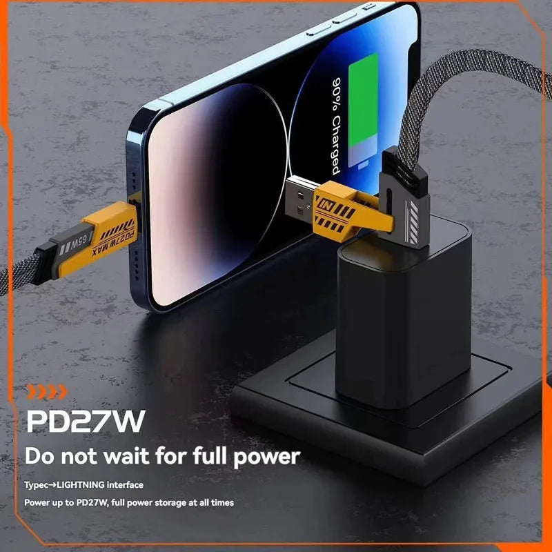 ✨LAST DAY ONLY 49% OFF🔥4-in-1 PD 65W Universal Fast Charging Cable