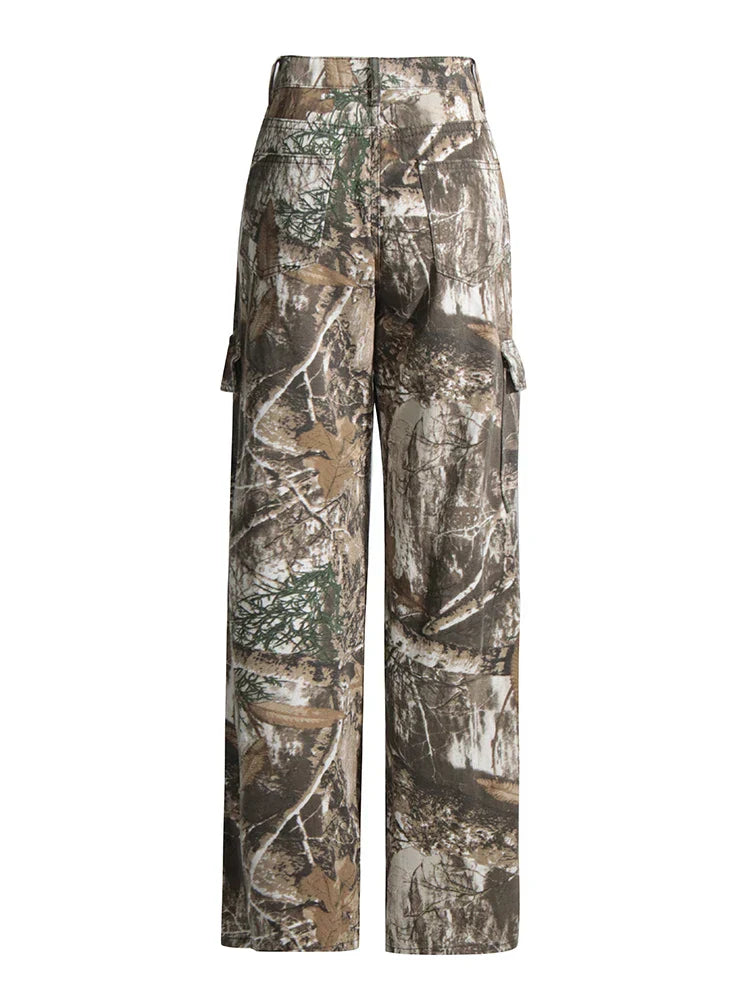 UNISEX CAMO CARGO PANTS