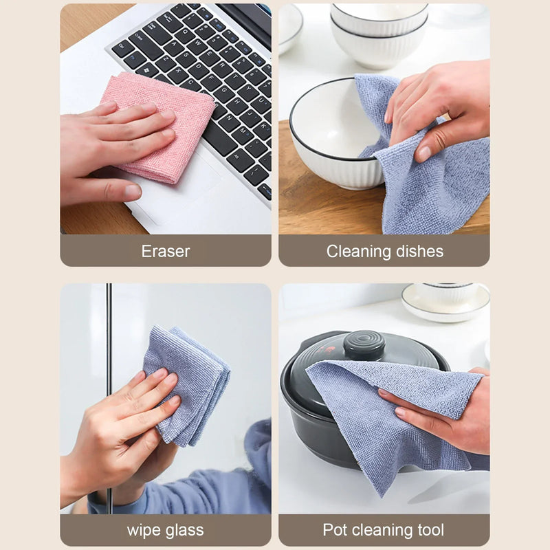 20 PCS/BOX Reusable Absorbent Cleaning Cloths