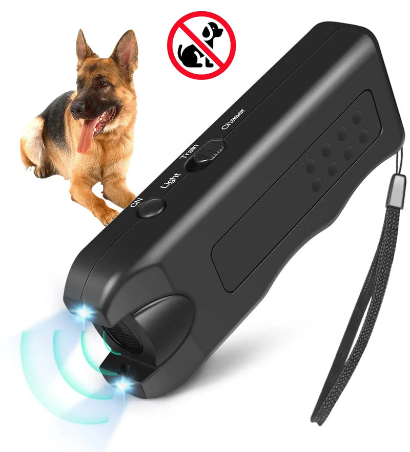 🎅Handheld Bark Control Luminous Ultrasonic Dog Repeller