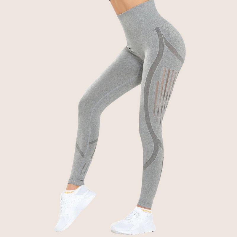 Women's Ultra Soft Elastic Seamless Hollow Yoga Pants