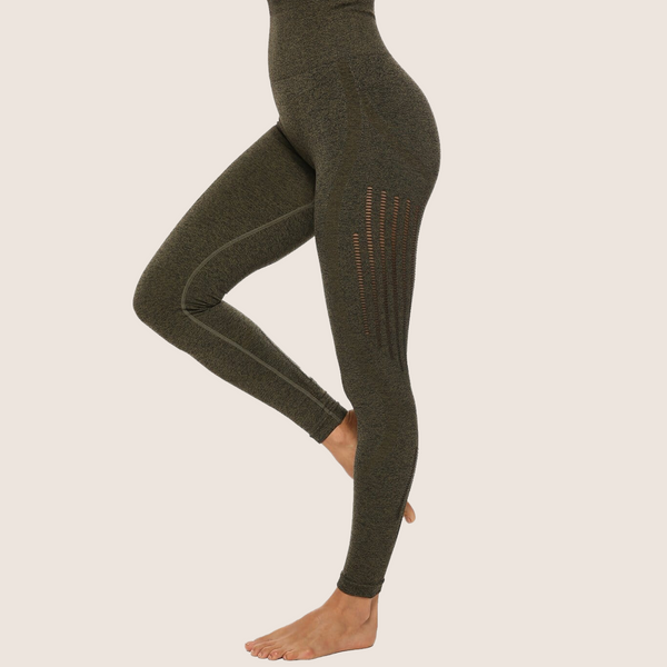 Soft Seamless Elastic Hollow Women Yoga Pants