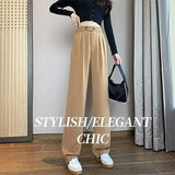 Woman's Casual Full-Length Loose Pants