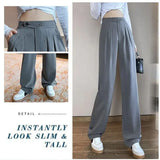 Woman's Casual Full-Length Loose Pants