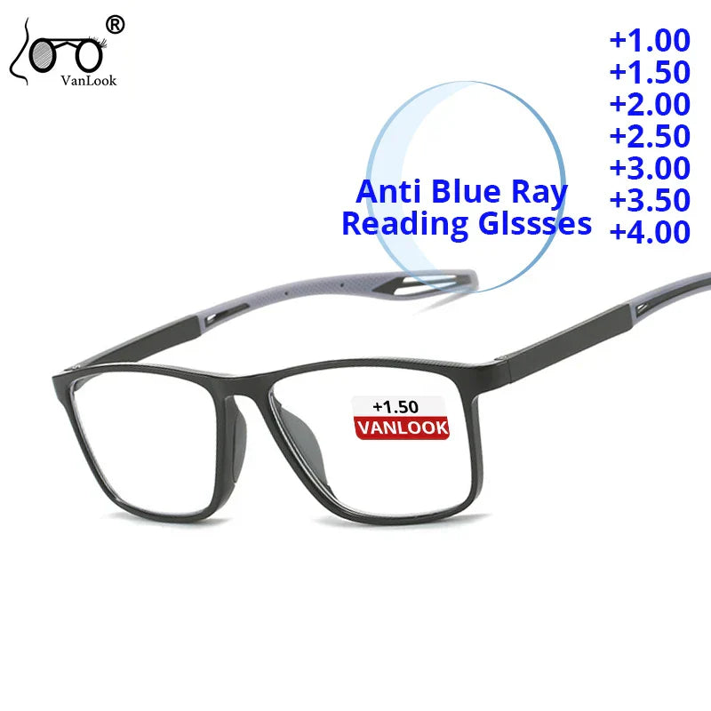 🔥49% OFF -MEN'S SPORTS ULTRA-LIGHT ANTI-BLUE LIGHT PRESBYOPIC GLASSES