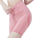 Women’s high-waist stretch yoga shorts