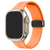 🔥Flash Sale 49% OFF - Silicone Magnetic Folding Band For Apple Watch Ultra Series 9/8/7/6/SE