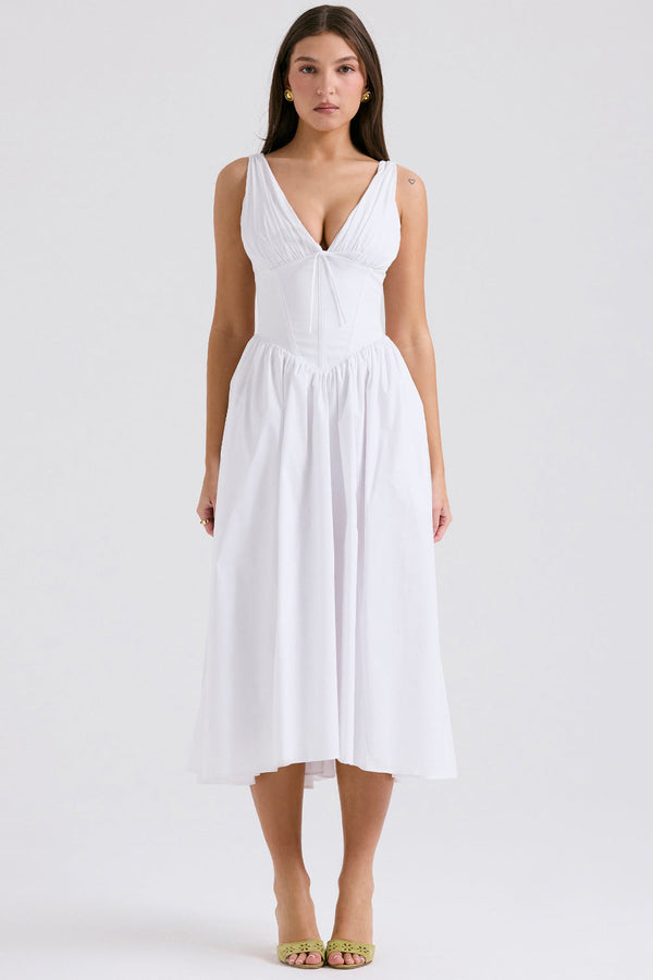 Emmelina Cotton Corset Sundress(BUY 2 FREE SHIPPING)