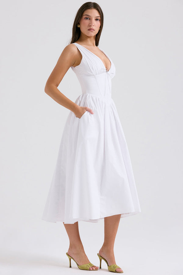 Emmelina Cotton Corset Sundress(BUY 2 FREE SHIPPING)