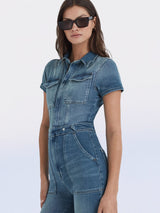 Skinny Bootcut Denim Jumpsuit(Buy 2 Free Shipping)