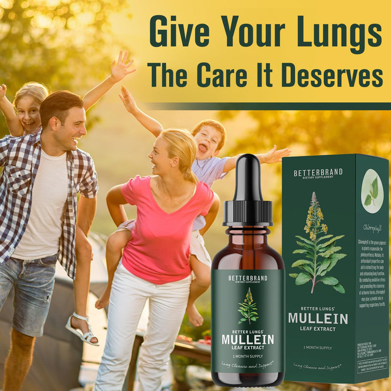 BetterLungs Mullein Leaf Extract