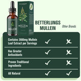 BetterLungs Mullein Leaf Extract